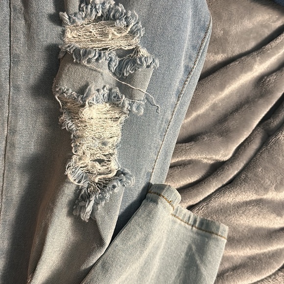 Blue overall jeans from Streetwear Society. Size is US11 - Picture 6 of 6